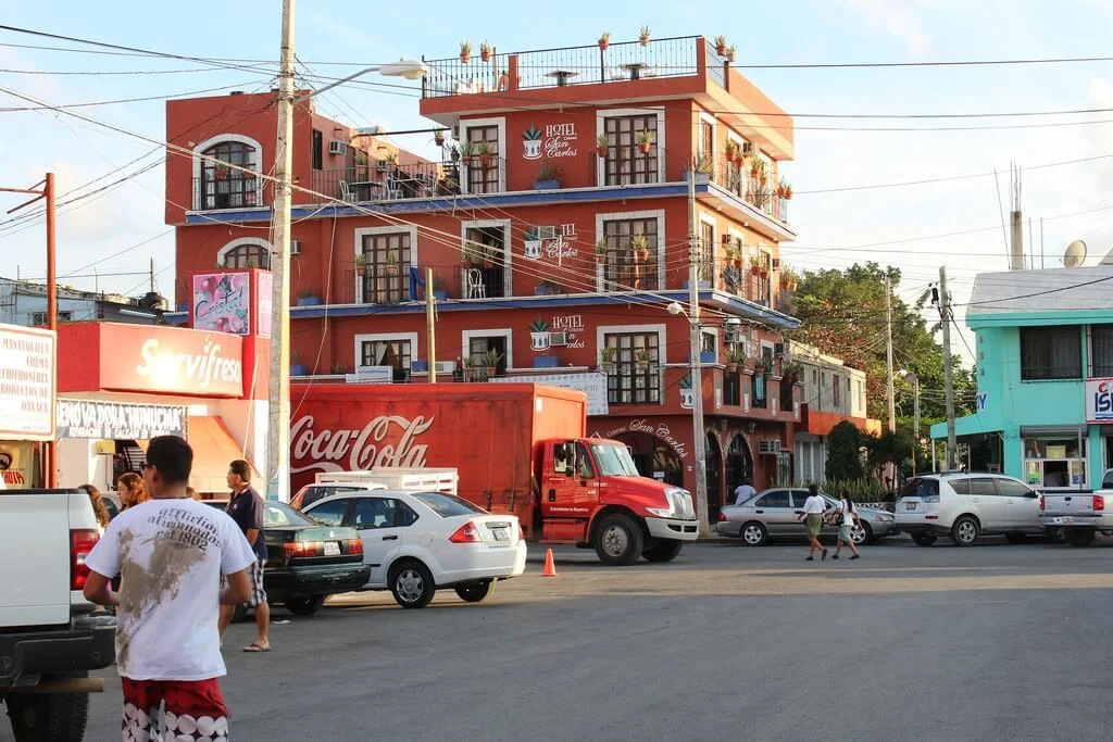Downtown Cancun Mexico