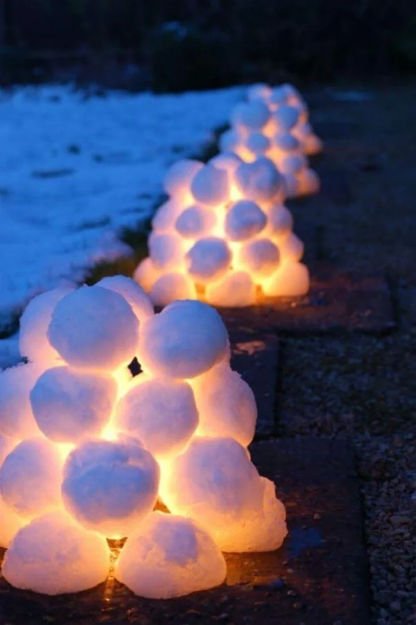 Driveway Christmas Ice Lights Decoration