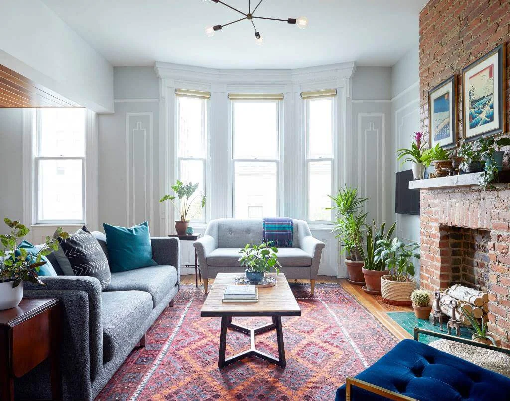 Eclectic Living Room