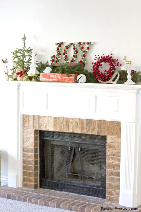 Joy Sign Christmas Bells Decor