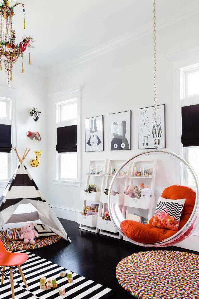 Minimalist Color Kids Room