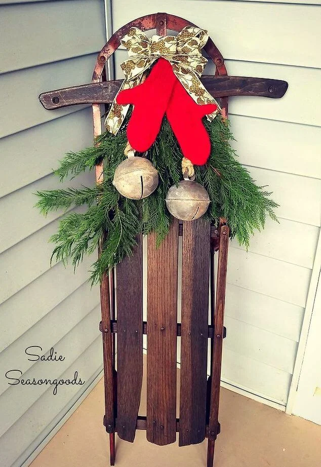 Rustic Front Porch Bells Decor