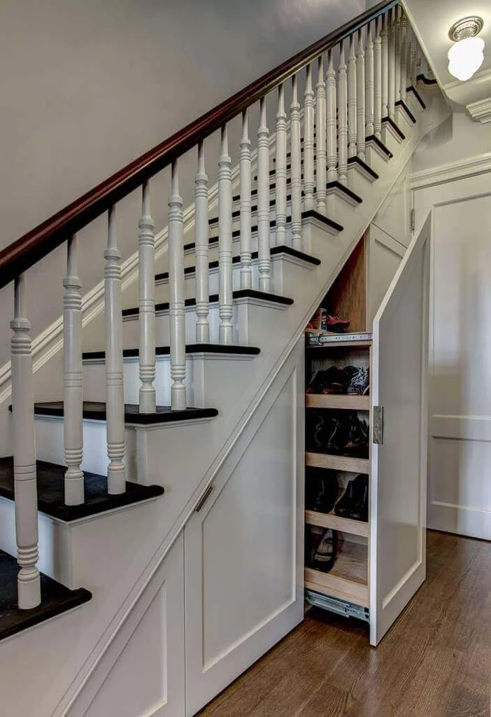 Smart Storage Under Stair