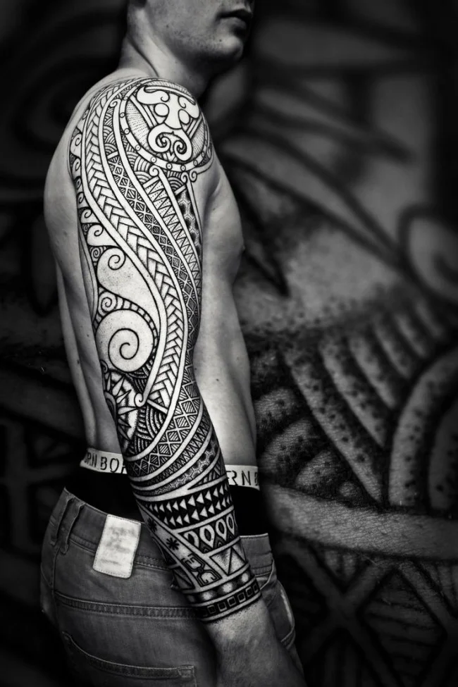 Maori Arm Tattoo