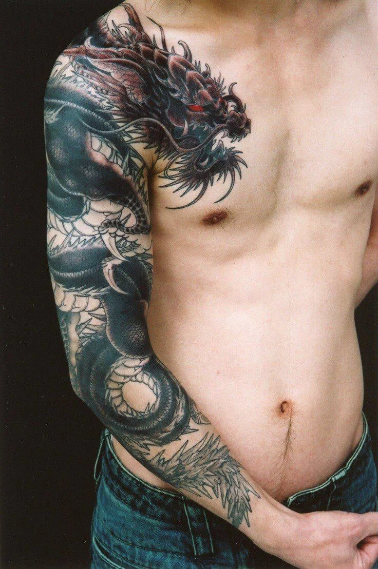 Black Dragon Tattoo