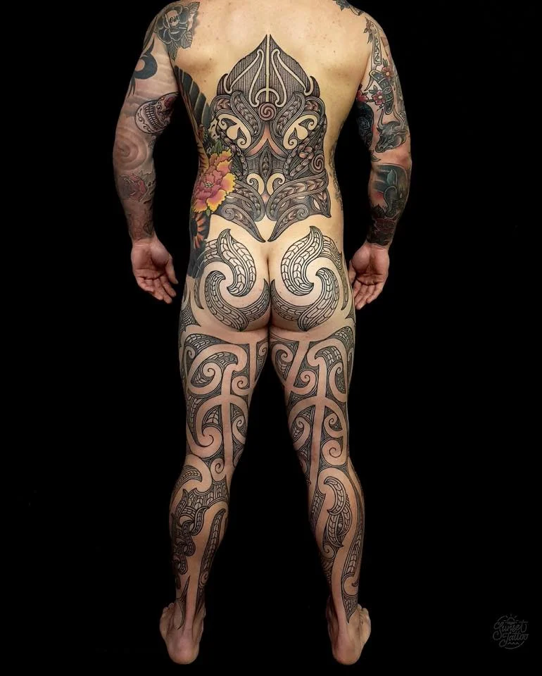 Traditional Maori Tattoo
