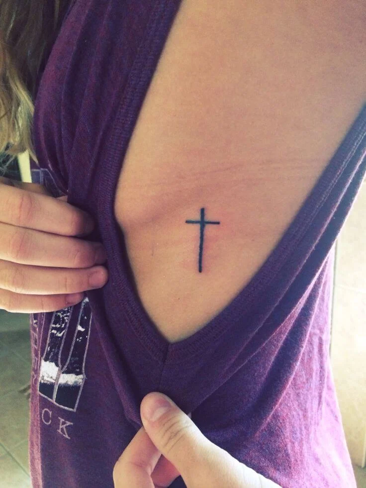 Small Cross Tattoo