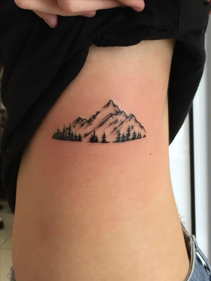 Small Mountain Tattoo