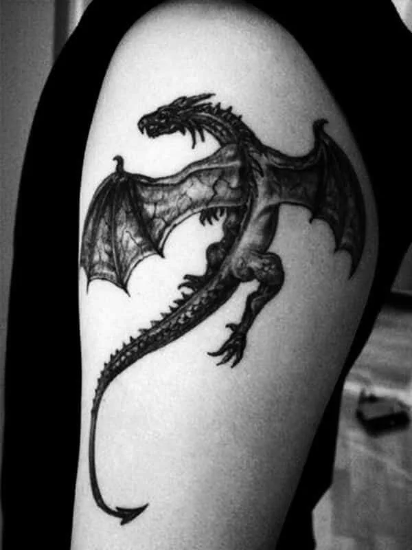 Flying Dragon Tattoo