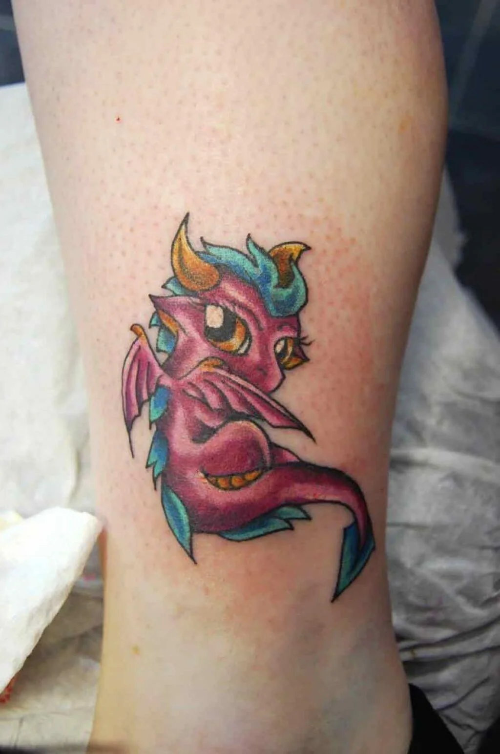 Baby Dragon Tattoo