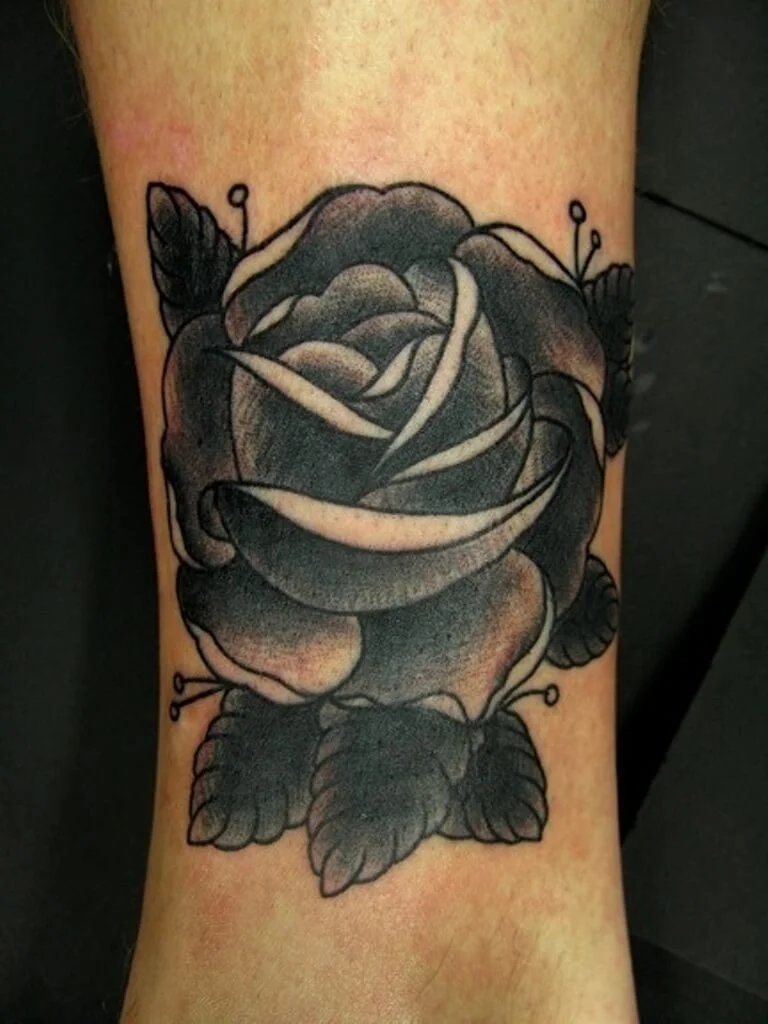Cover Up Rose Tattoo
