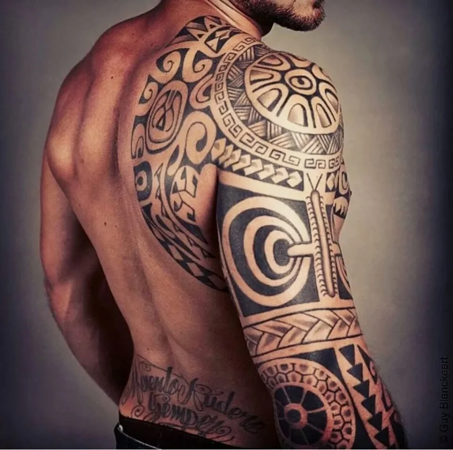 Shoulder Maori Tattoo