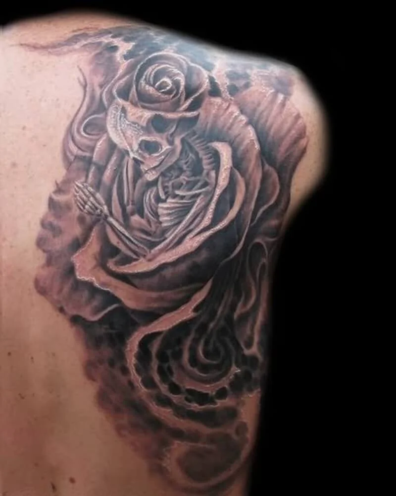 Big Rose Tattoo