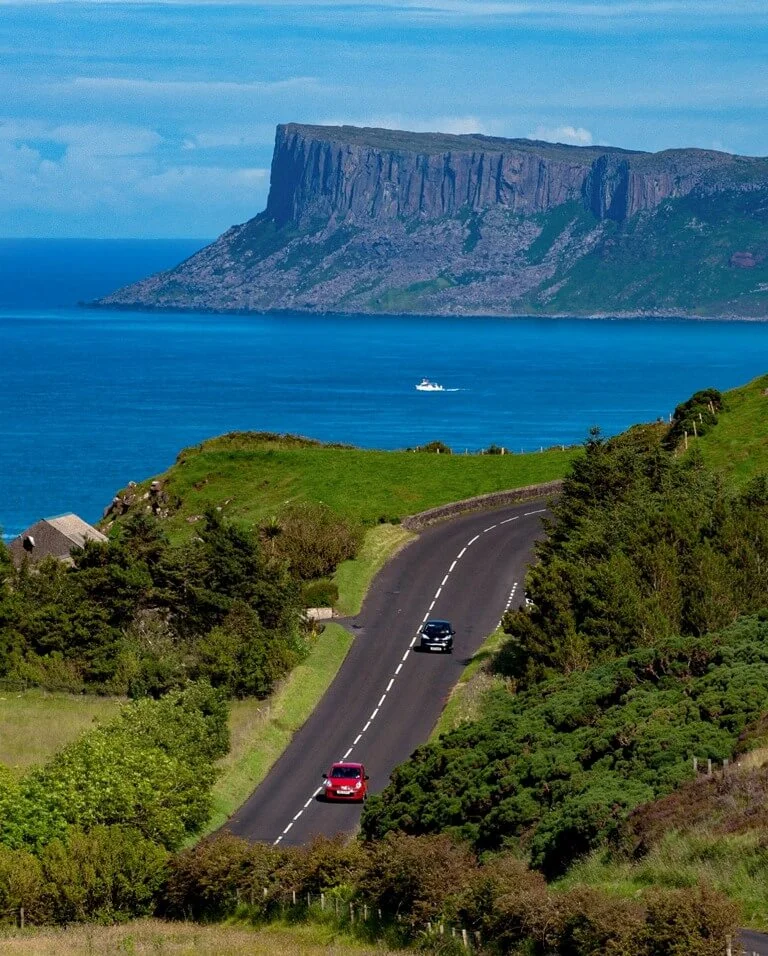 Causeway Coastal Route In Northern Ireland