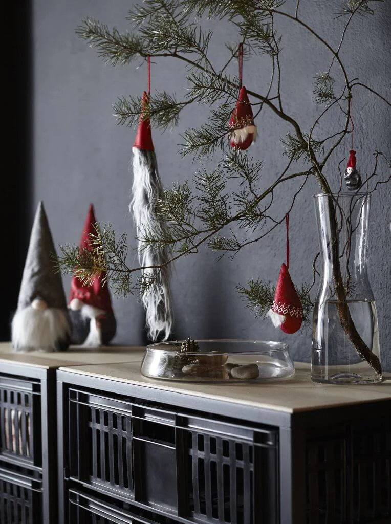 Christmas Gnomes Table Decor