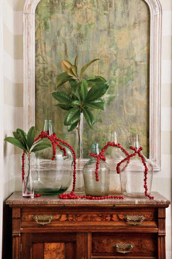 Cranberry Garland Christmas Decoration