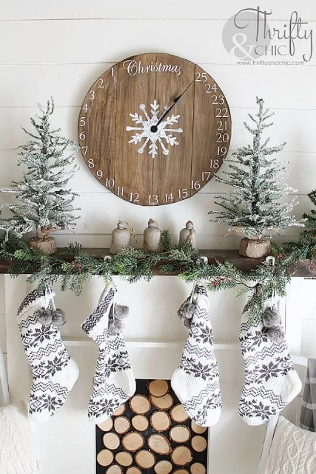 Creative Advent Calendar Christmas Decor