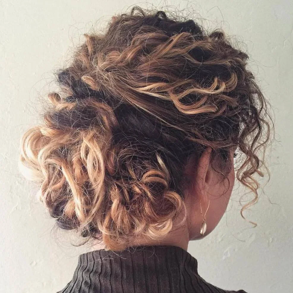 Curly Updo Hairstyles