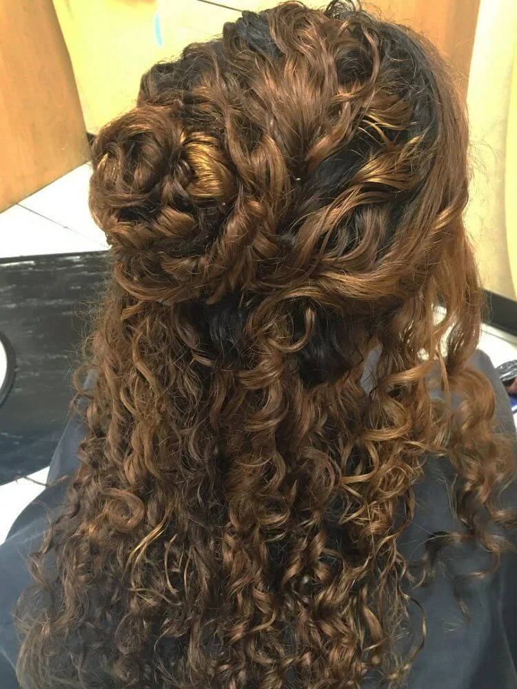 Curly Updo Hairstyles