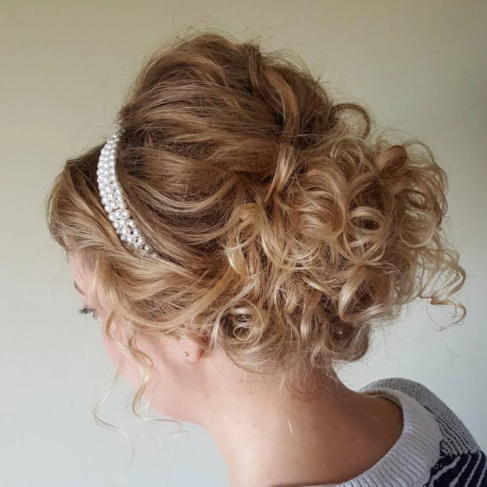 Curly Updo Hairstyles