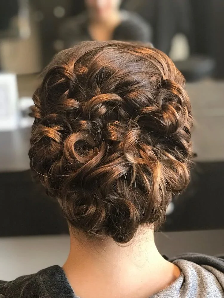 Curly Updo Hairstyles