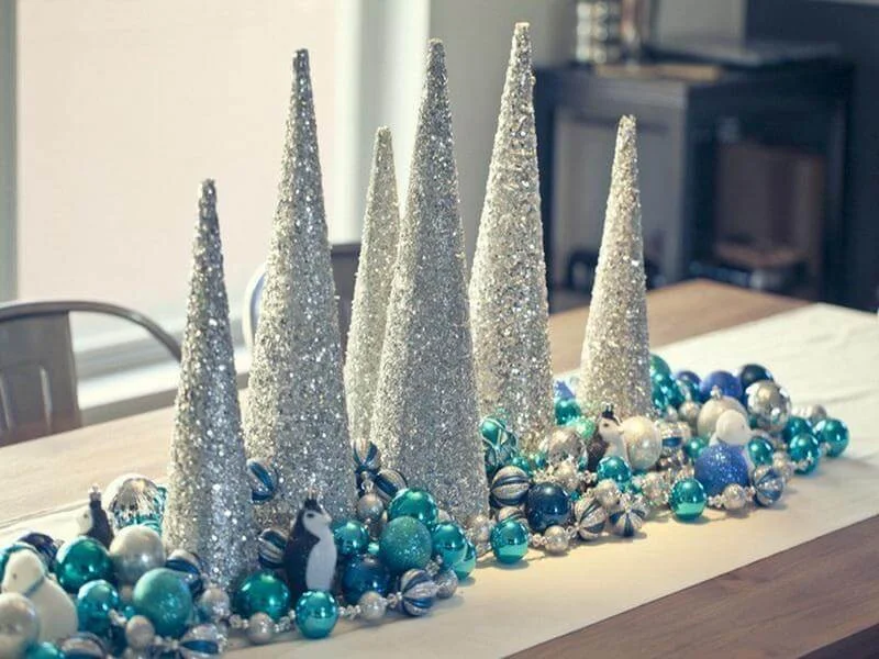 Festive Christmas Table Centerpiece