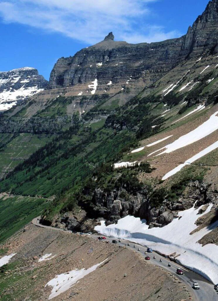 Going To The Sun Road In Montana