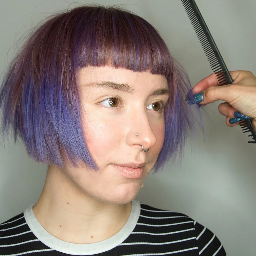 Short Bob with Bangs