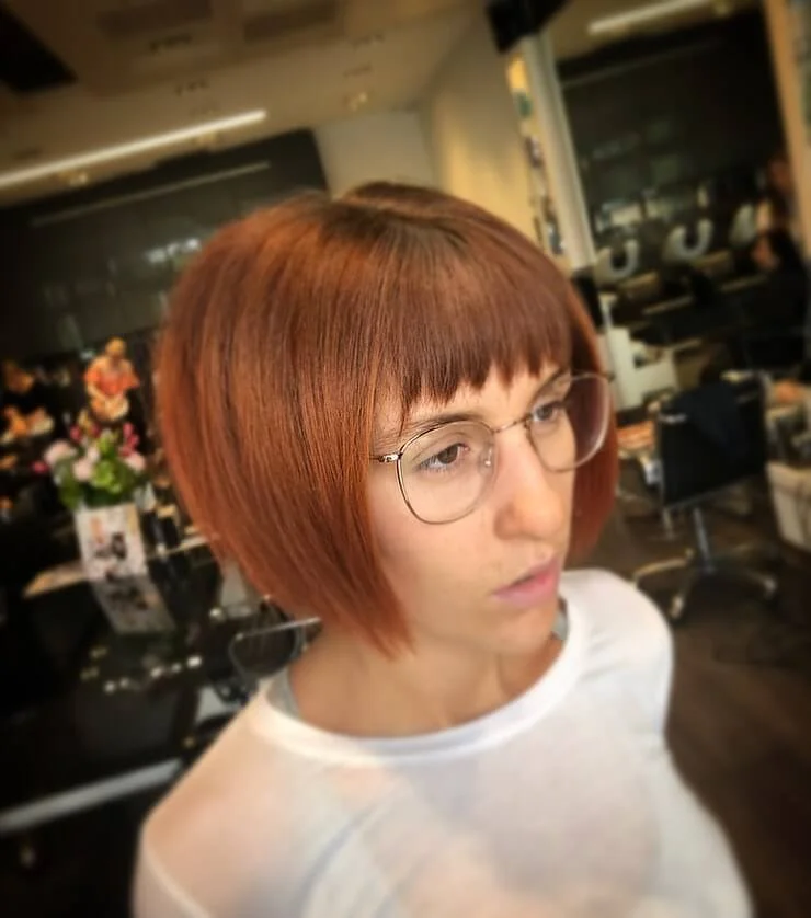 Short Bob with Bangs