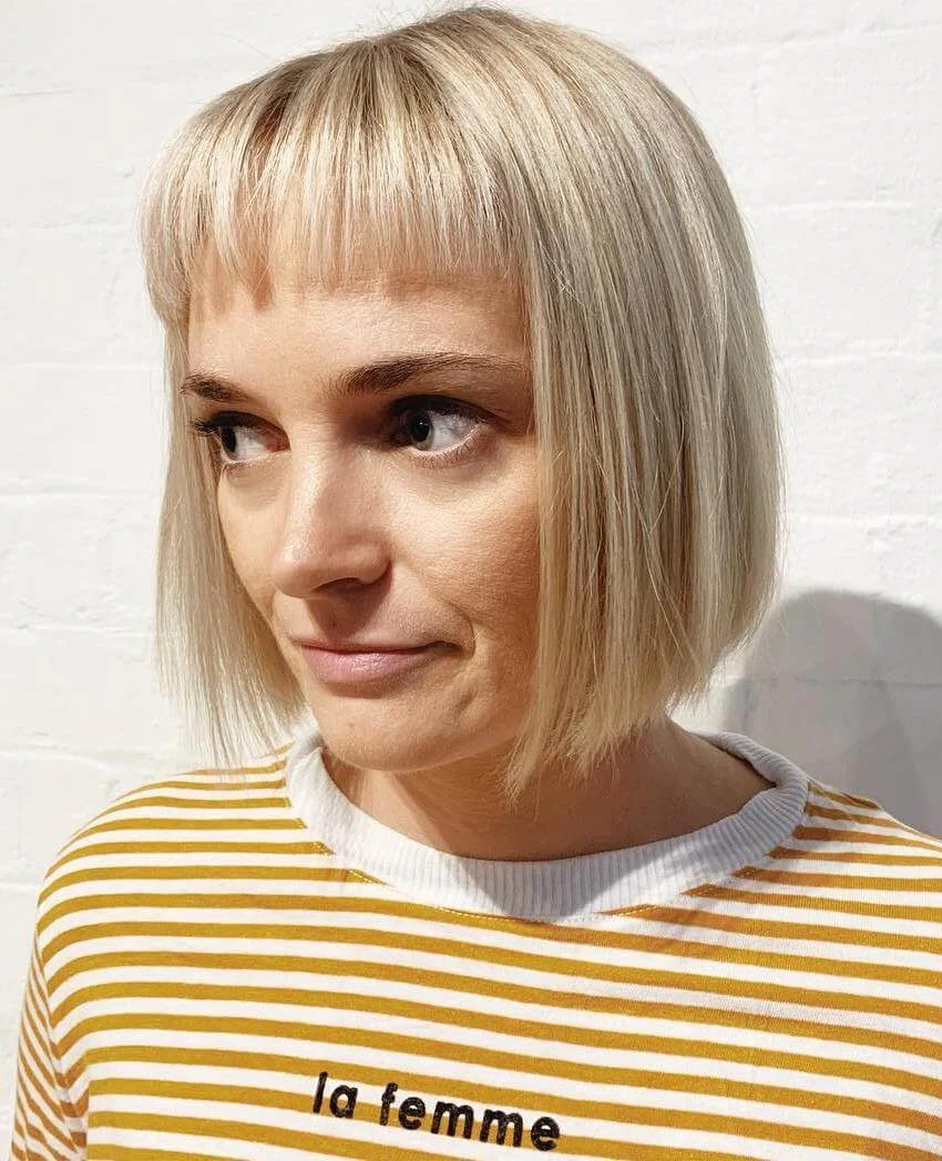 Short Bob with Bangs