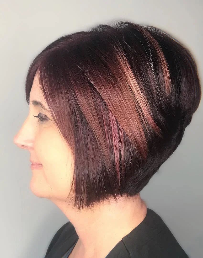 Stacked Bob Haircuts)