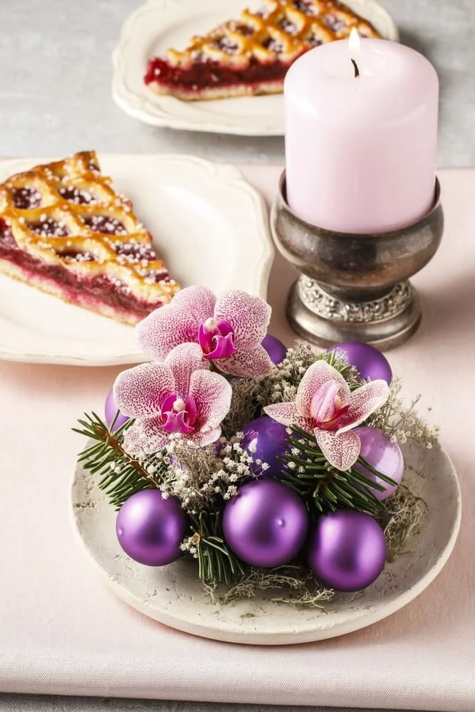 Table Centerpiece Christmas Ornaments Decoration