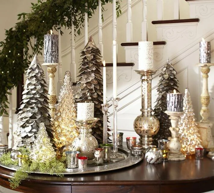 Vintage Christmas Centerpiece Decoration