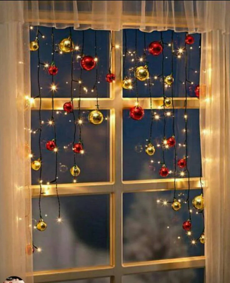 Christmas Window Small Space Decoration
