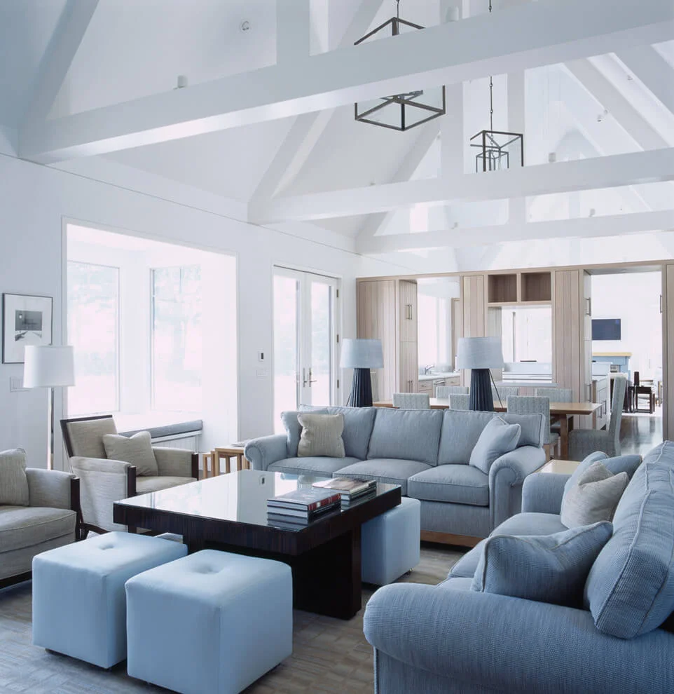 Coastal Colors Living Room Decor