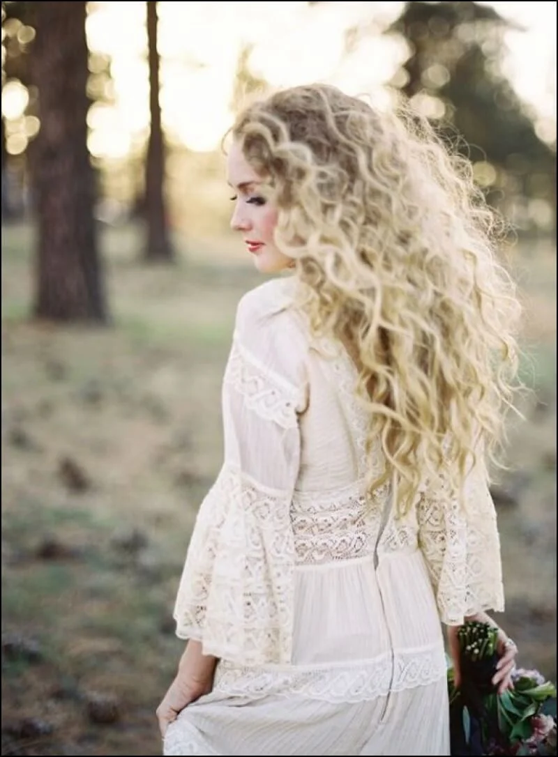 Curly Hairstyles for Wedding