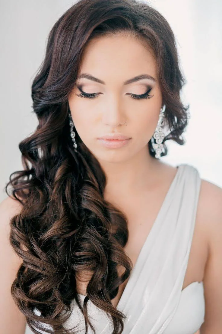Curly Hairstyles for Wedding
