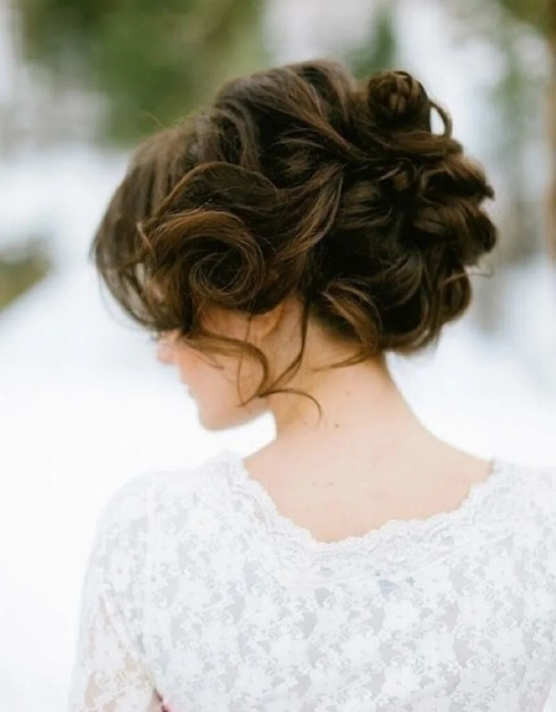 Curly Hairstyles for Wedding
