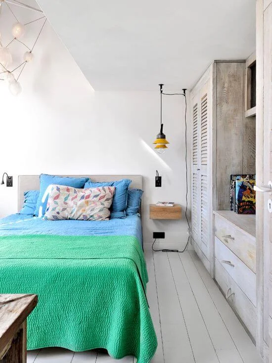 Eclectic Lighting Bedroom Decor