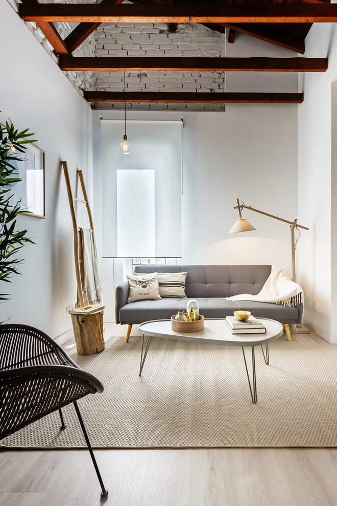 Industrial Touch Nordic Living Room