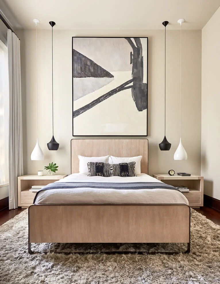 Black White And Brown Bedroom