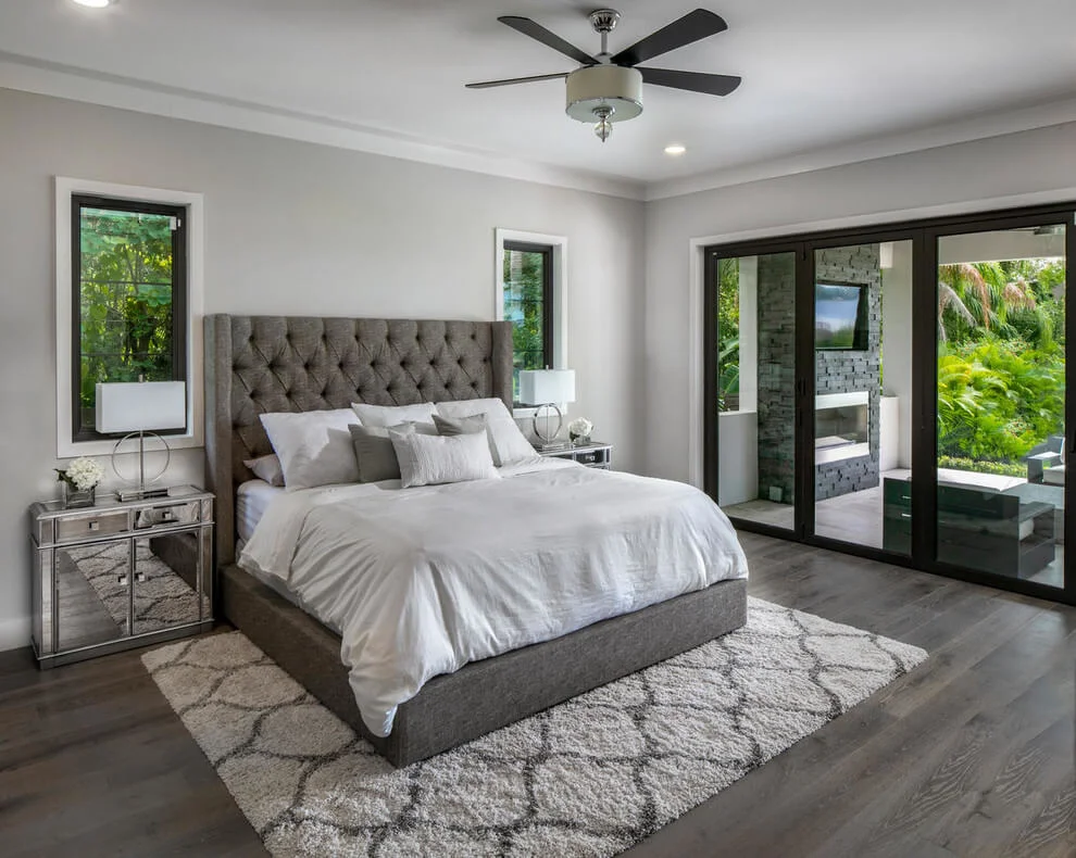 Grey Tones Modern Bedroom