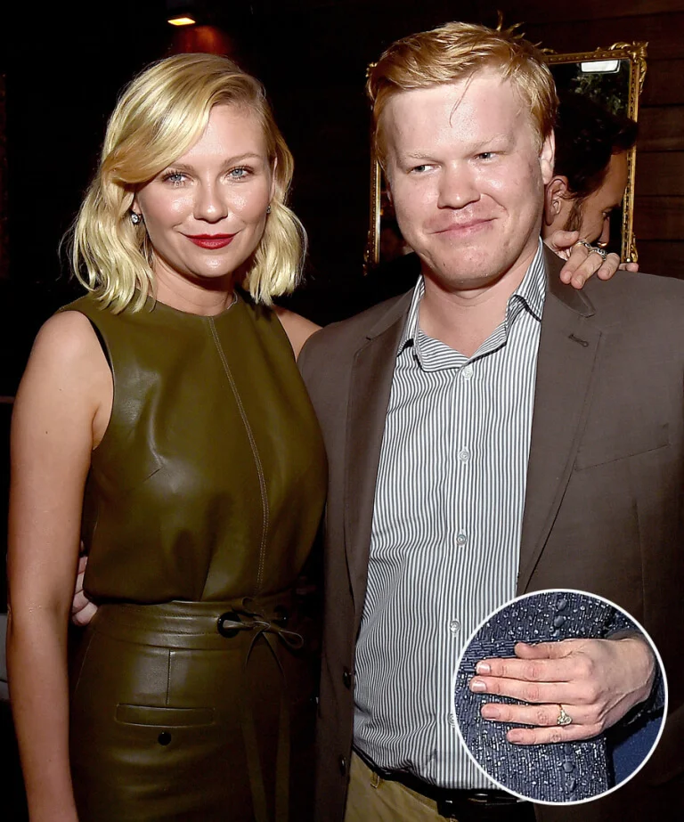 Kirsten Dunst and Jesse Plemons Elegant Engagement Ring