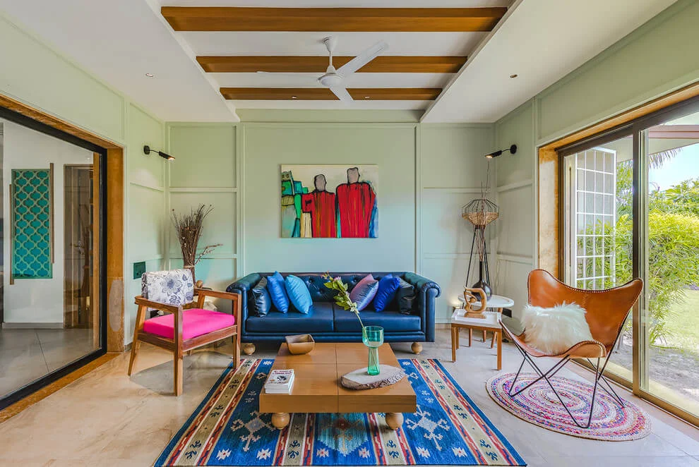 Modern Eclectic Living Room Decor