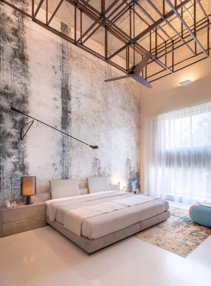 Modern Industrial Bedroom Decor