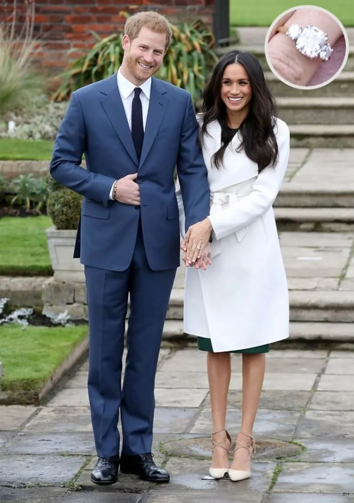 Prince Harry and Meghan Markle Royal Engagement Ring