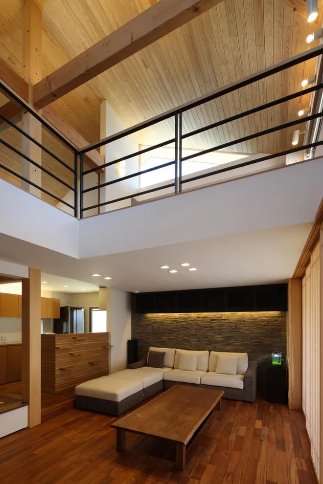 Simple Natural Elements Living Room
