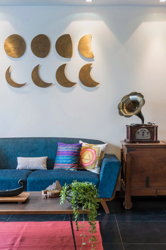 Vintage Asian Living Room Design