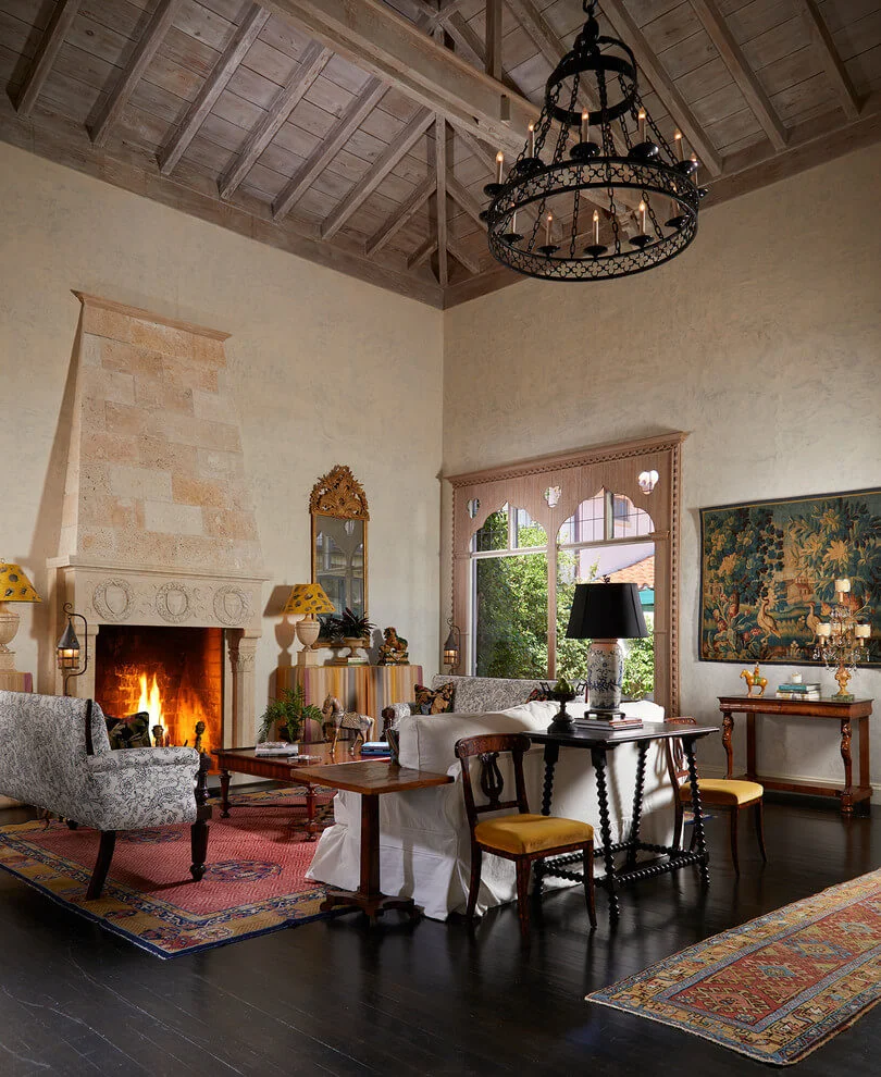 Warm Brown Tones Mediterranean Decor
