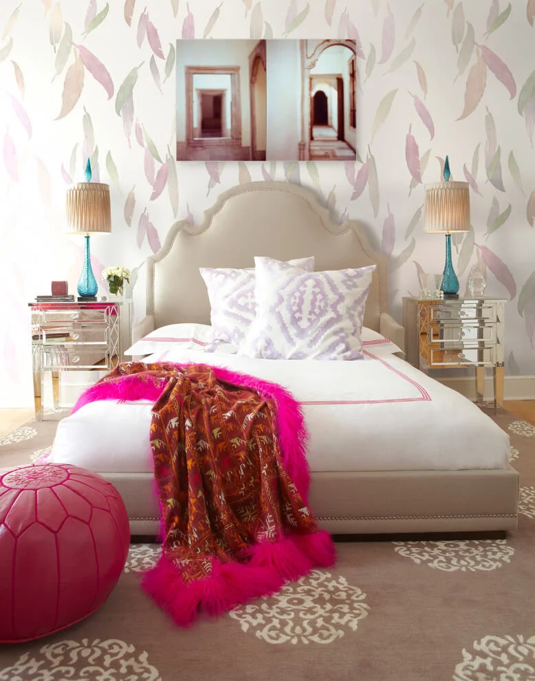 Elegant Chic Modern Moroccan Bedroom